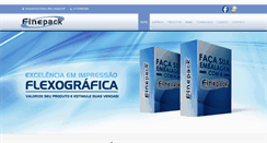 Desktop Screenshot of finepack.com.br